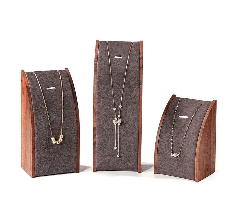 Walnut Necklace Display Stand - Image 5