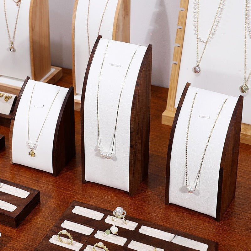 Walnut Necklace Display Stand - Image 2