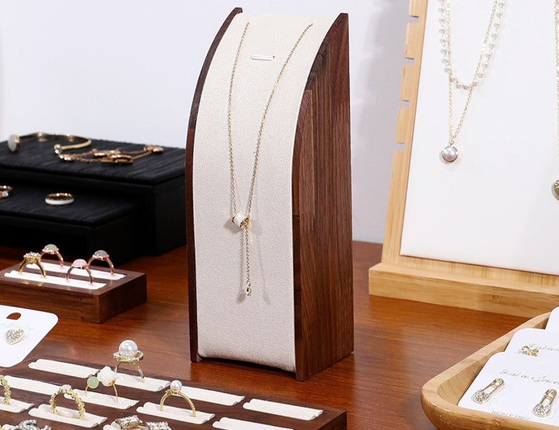 Walnut Necklace Display Stand - Image 9