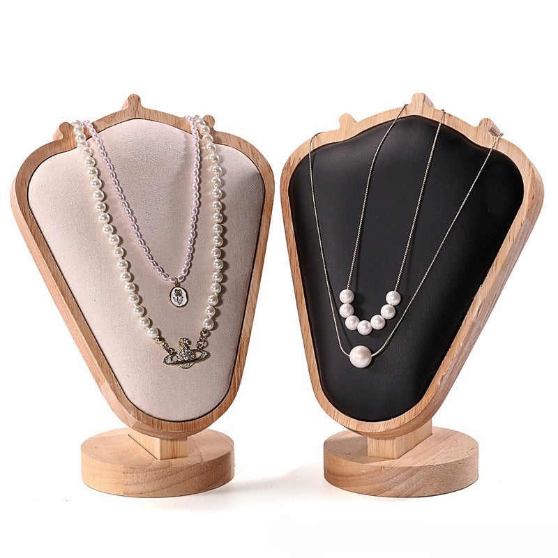 Solid Wood Necklace Display Stand - Image 5