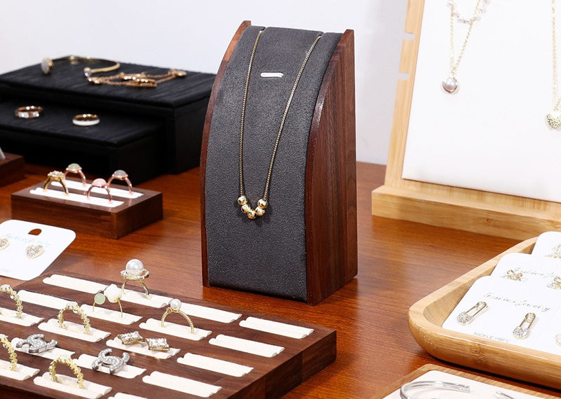 Walnut Necklace Display Stand - Image 13