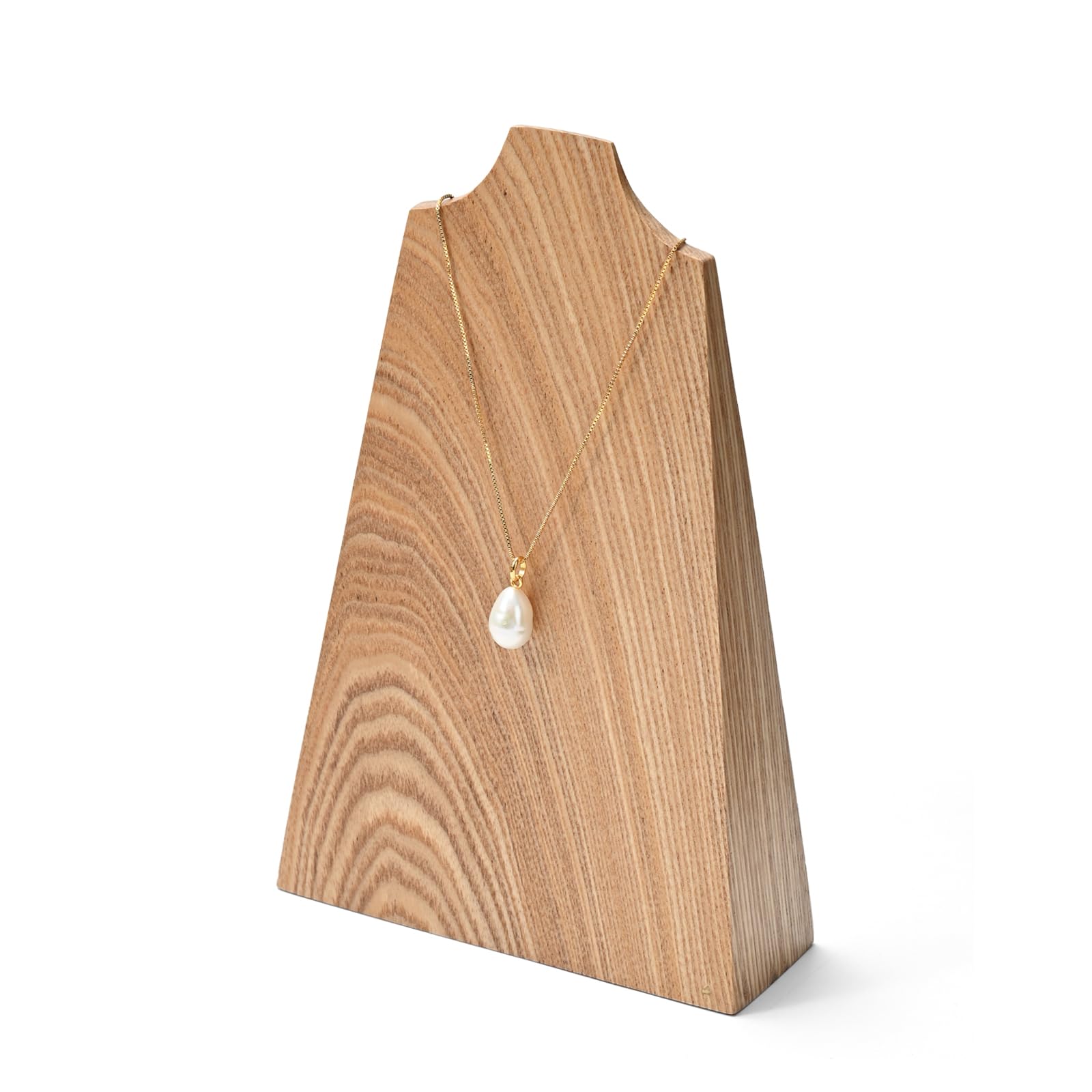 Solid Wood Jewelry Bust Display Stand - Image 11