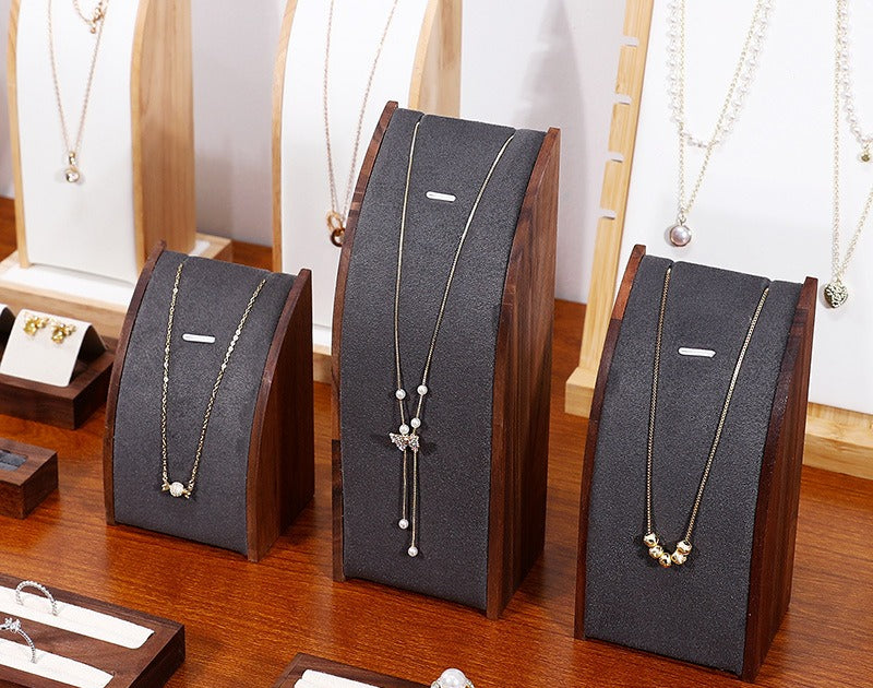 Walnut Necklace Display Stand - Image 17