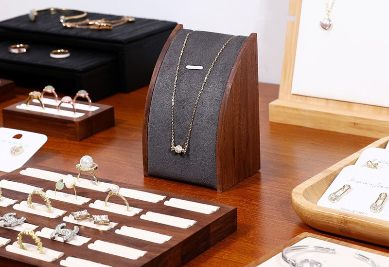 Walnut Necklace Display Stand - Image 14