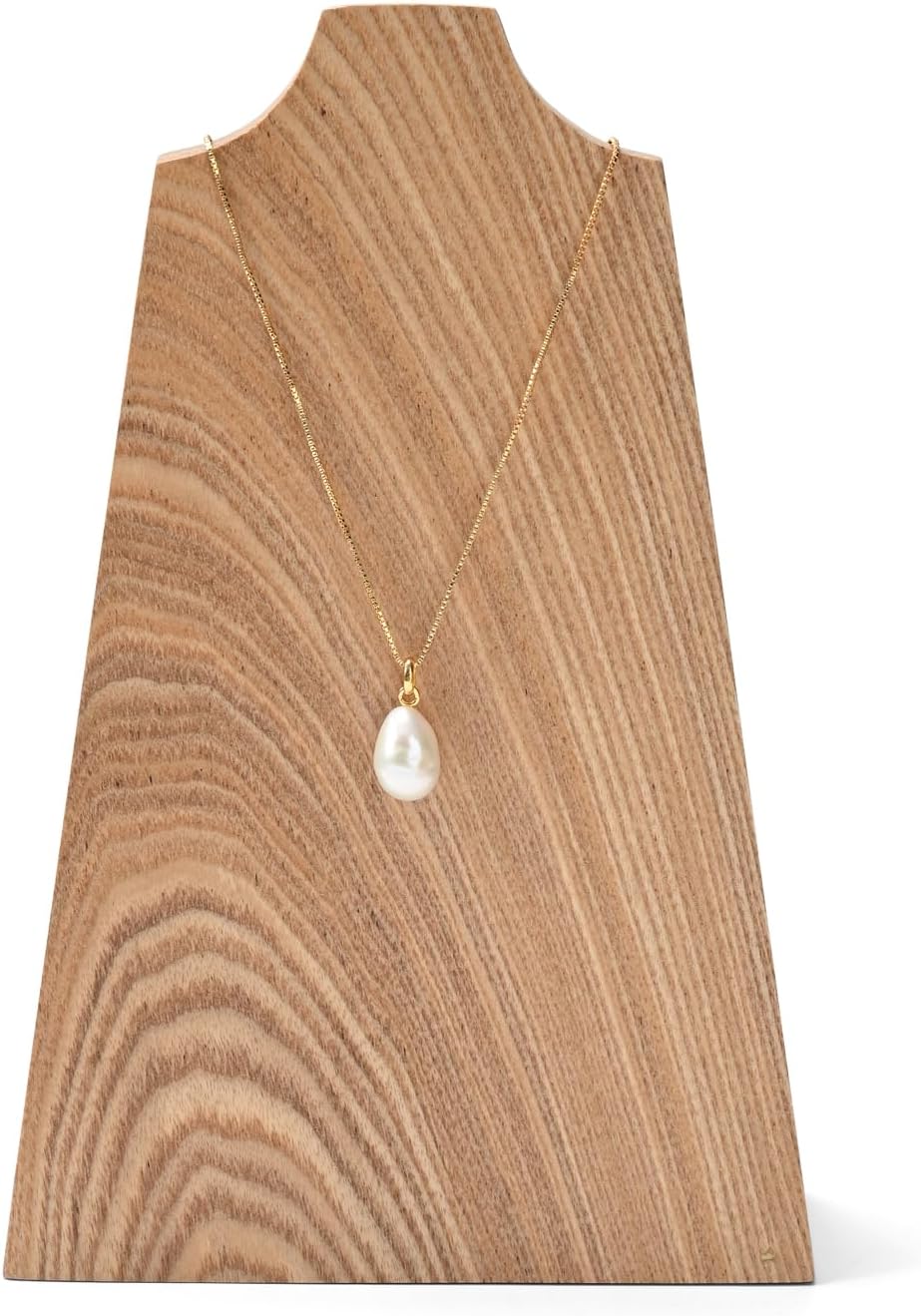 Solid Wood Jewelry Bust Display Stand - Image 8