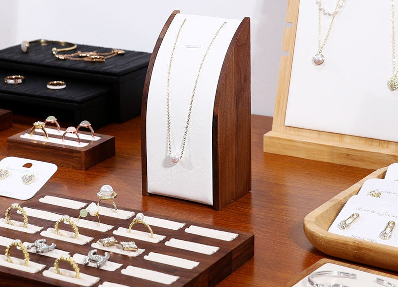 Walnut Necklace Display Stand - Image 7