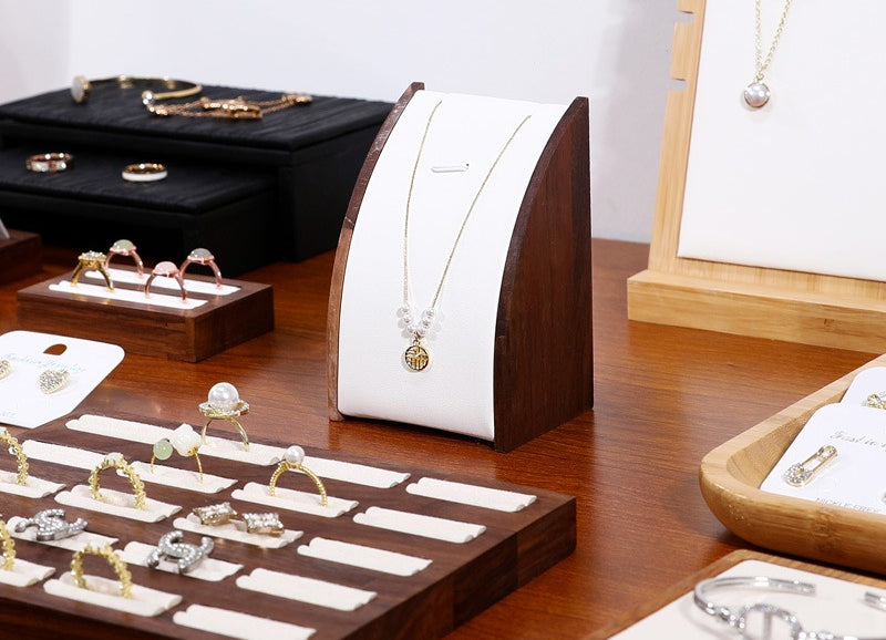 Walnut Necklace Display Stand - Image 8