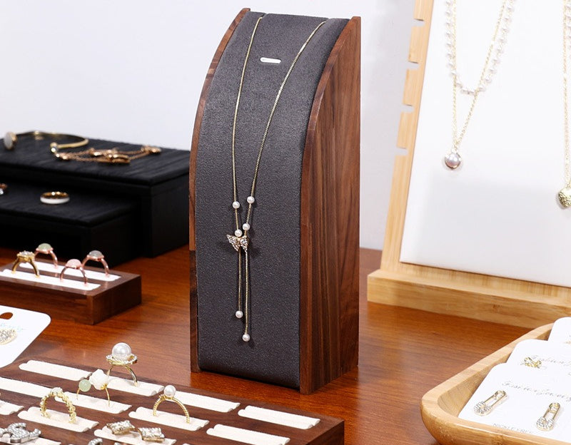 Walnut Necklace Display Stand - Image 12