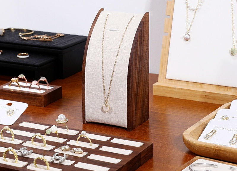 Walnut Necklace Display Stand - Image 10