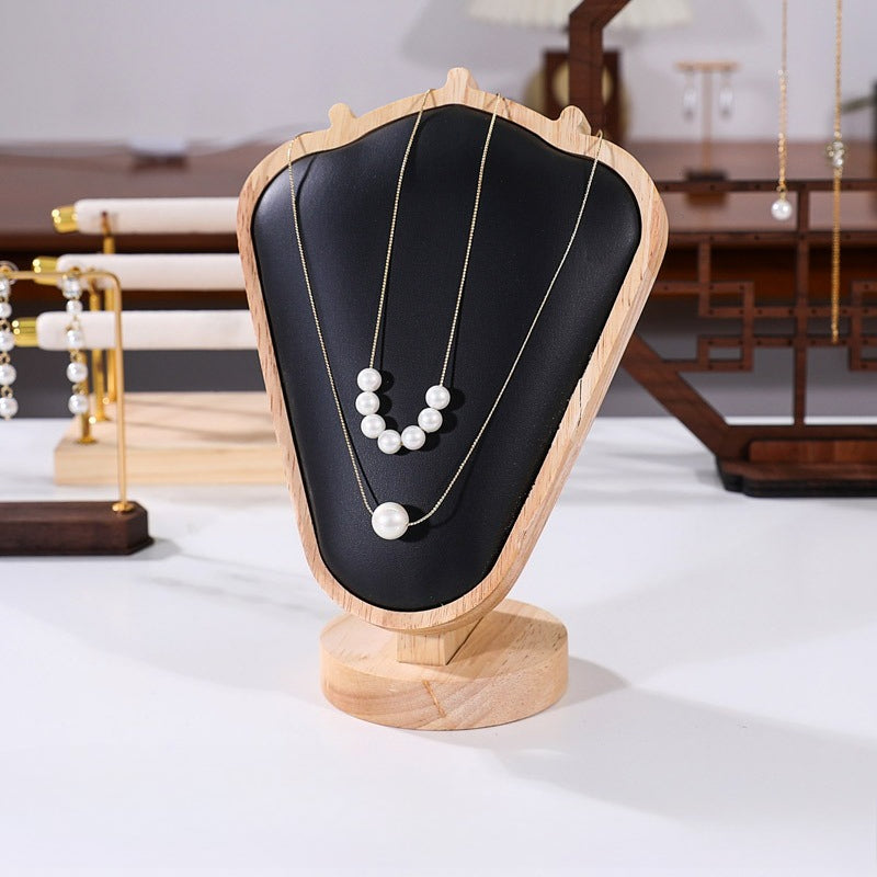 Solid Wood Necklace Display Stand - Image 10